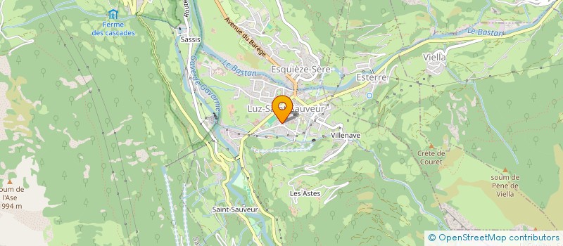 localisation de l'entreprise MONSIEUR PATRICK PUYO  LUZ-SAINT-SAUVEUR