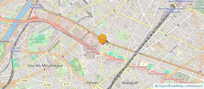 localisation de l'entreprise MONSIEUR PATRICK QUATREVAUX  PARIS