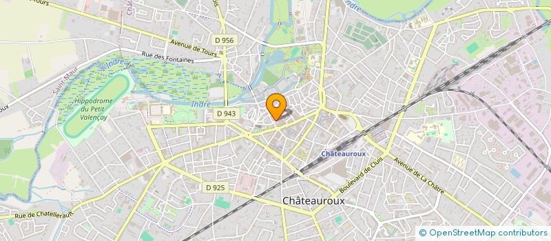 localisation de l'entreprise MONSIEUR PATRICK QUILLIGAN à CHATEAUROUX
