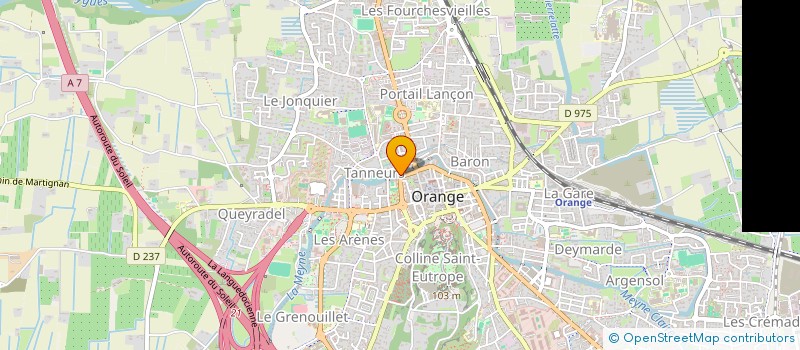 localisation de l'entreprise MONSIEUR PATRICK QUILLIGAN  ORANGE