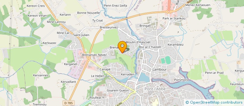 localisation de l'entreprise MONSIEUR PATRICK QUINN  PLONEOUR-LANVERN