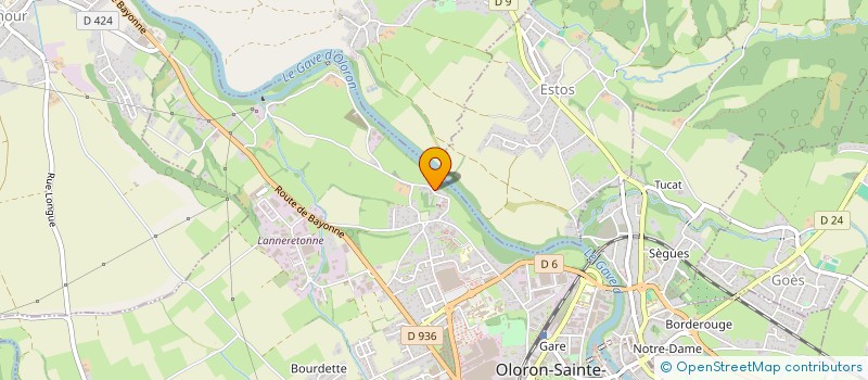 localisation de l'entreprise MONSIEUR PATRICK QUINQUIS  OLORON-SAINTE-MARIE