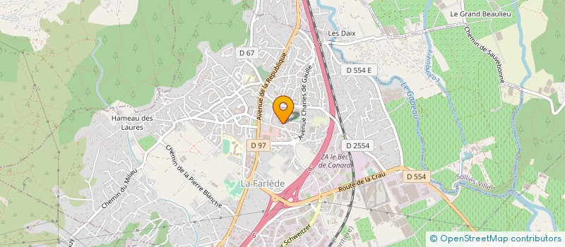 localisation de l'entreprise MONSIEUR PATRICK QUIRIN  LA FARLEDE