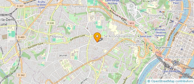 localisation de l'entreprise MONSIEUR PATRICK RABAUD à LYON