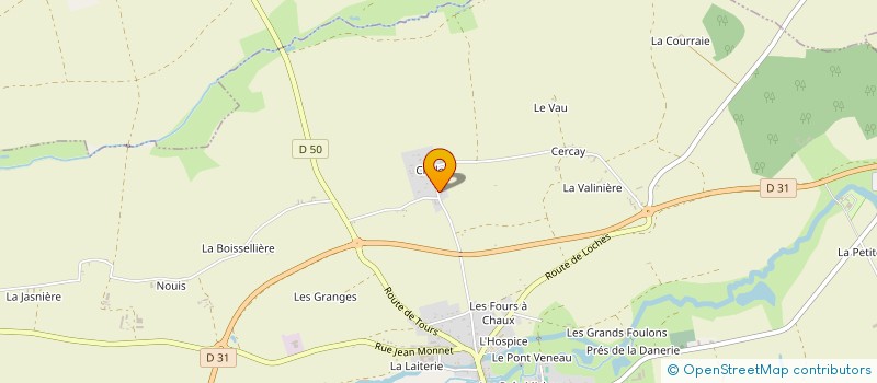 localisation de l'entreprise MONSIEUR PATRICK RABUSSEAU  LIGUEIL