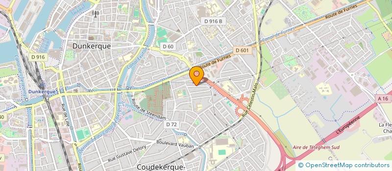 localisation de l'entreprise MONSIEUR PATRICK RACZAK  COUDEKERQUE-BRANCHE