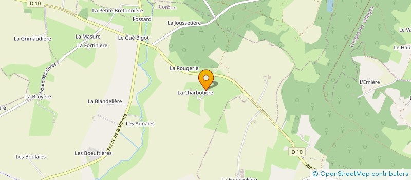 localisation de l'entreprise MONSIEUR PATRICK RADIGUET à CORBON