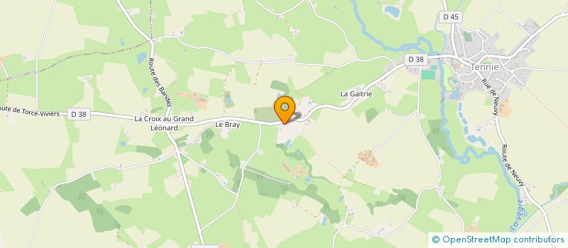 localisation de l'entreprise MONSIEUR PATRICK RAGOT  TENNIE