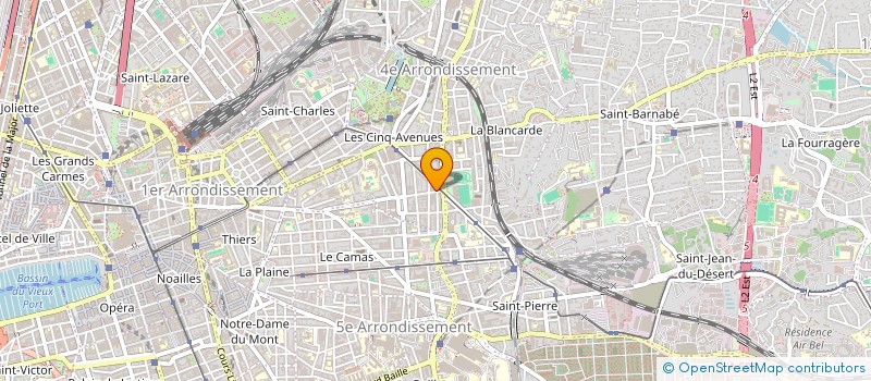 localisation de l'entreprise MONSIEUR PATRICK RAMBAUD à MARSEILLE