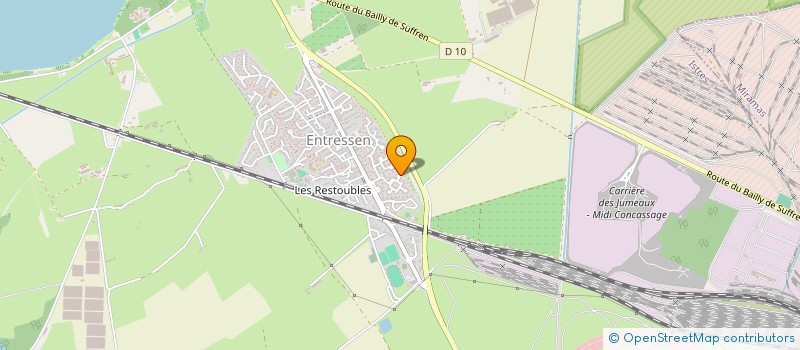 localisation de l'entreprise MONSIEUR PATRICK RASPAIL  ISTRES