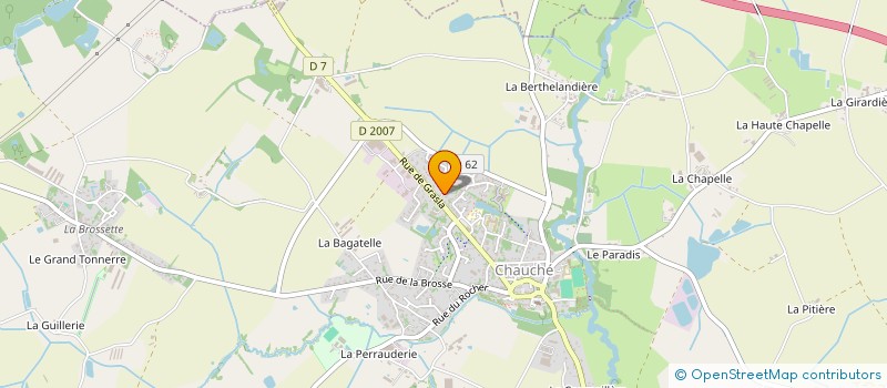 localisation de l'entreprise MONSIEUR PATRICK RATIER à SAINTE-FLORENCE
