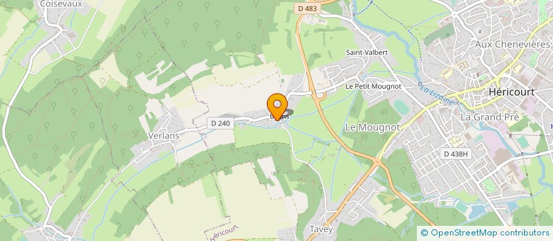 localisation de l'entreprise MONSIEUR PATRICK RAUBER  HERICOURT