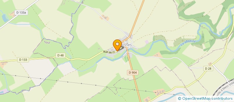 localisation de l'entreprise MONSIEUR PATRICK RAUX  SEICHEPREY