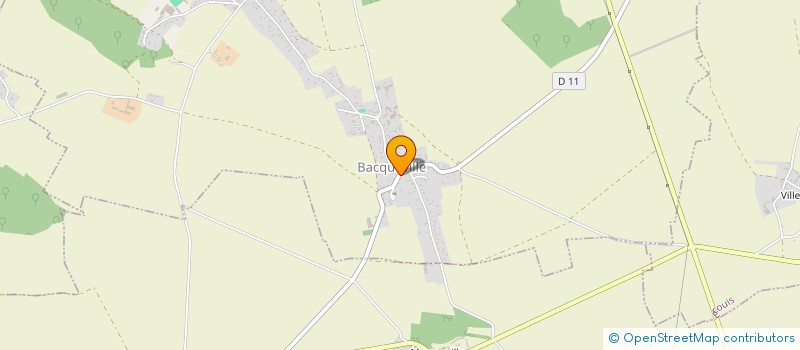 localisation de l'entreprise MONSIEUR PATRICK RAYNAL-LECUCQ à BACQUEVILLE