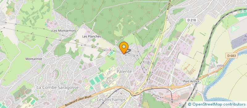 localisation de l'entreprise MONSIEUR PATRICK RAZZOLINI à BESANCON