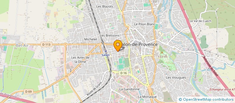 localisation de l'entreprise MONSIEUR PATRICK REICHLE  SALON-DE-PROVENCE