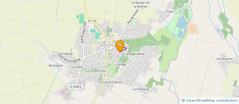 localisation de l'entreprise MONSIEUR PATRICK REIMBERT à AIGREFEUILLE-D'AUNIS