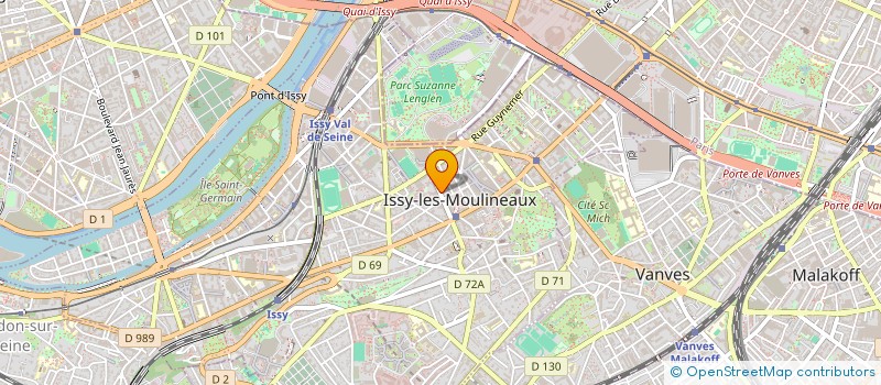 localisation de l'entreprise MONSIEUR PATRICK REMM à ISSY-LES-MOULINEAUX
