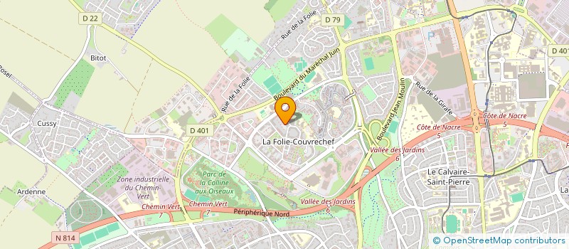localisation de l'entreprise MONSIEUR PATRICK REMY à CAEN