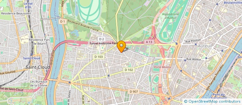 localisation de l'entreprise MONSIEUR PATRICK RENAND à BOULOGNE-BILLANCOURT