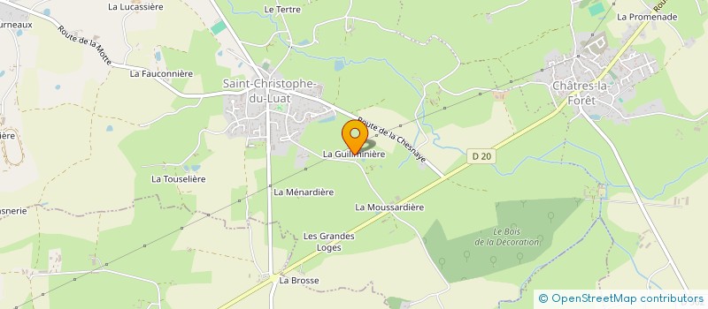 localisation de l'entreprise MONSIEUR PATRICK RENARD à EVRON