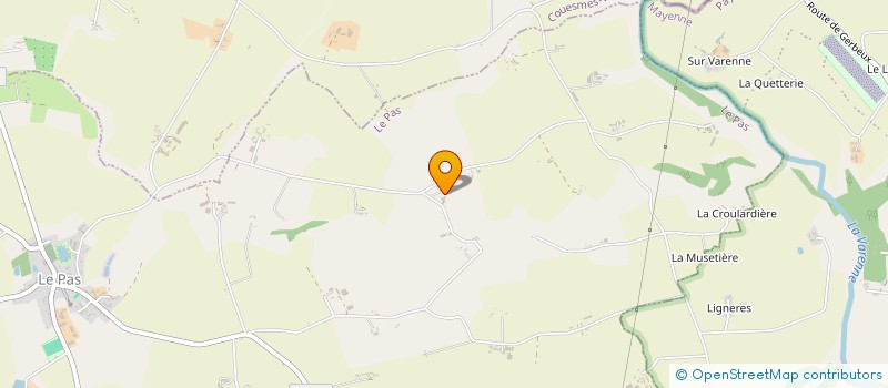 localisation de l'entreprise MONSIEUR PATRICK RENARD  LE PAS