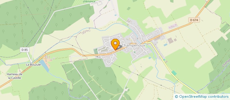 localisation de l'entreprise MONSIEUR PATRICK RENAUD à CHAMPENOUX