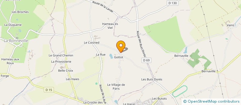 localisation de l'entreprise MONSIEUR PATRICK RENE  ETIENVILLE