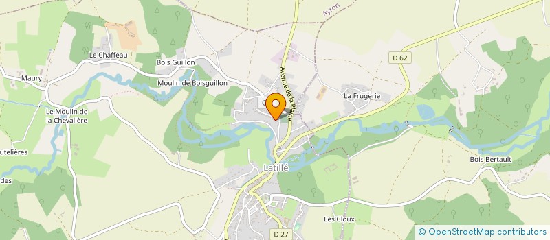 localisation de l'entreprise MONSIEUR PATRICK RENEIX à AYRON