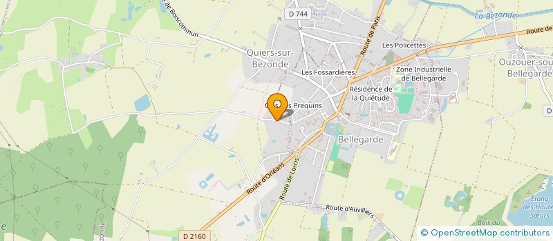 localisation de l'entreprise MONSIEUR PATRICK RENET à QUIERS-SUR-BEZONDE