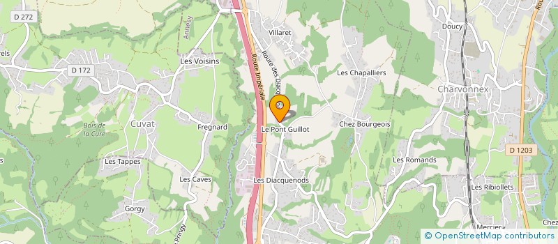 localisation de l'entreprise MONSIEUR PATRICK REYNIER  FILLIERE