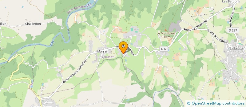 localisation de l'entreprise MONSIEUR PATRICK RIBES  ECLASSAN