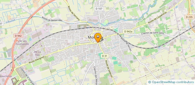 localisation de l'entreprise MONSIEUR PATRICK RIBOLLA  MONTEUX