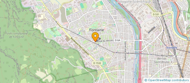 localisation de l'entreprise MONSIEUR PATRICK RICHARD  FONTAINE
