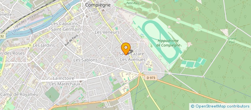 localisation de l'entreprise MONSIEUR PATRICK RIDACKER  COMPIEGNE