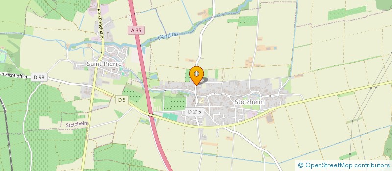 localisation de l'entreprise MONSIEUR PATRICK RIEDINGER  STOTZHEIM