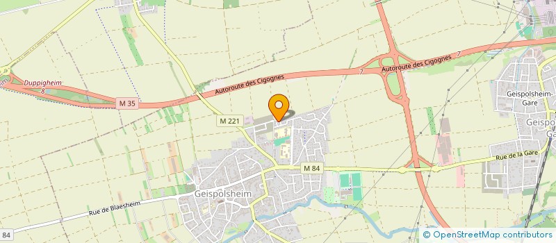 localisation de l'entreprise MONSIEUR PATRICK RIEHM  GEISPOLSHEIM