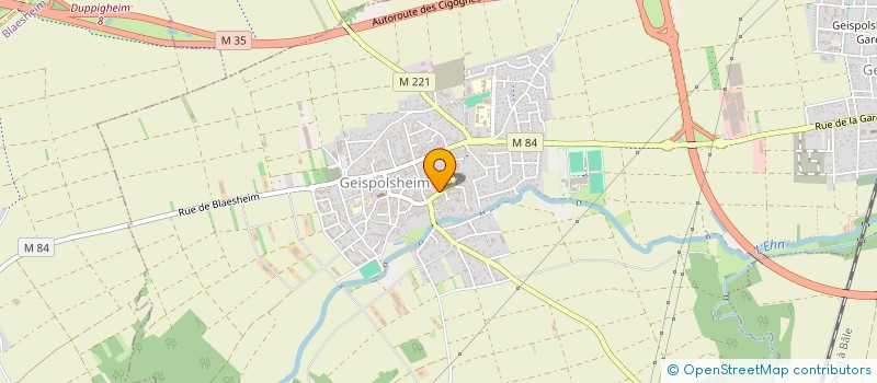 localisation de l'entreprise MONSIEUR PATRICK RIETSCH  GEISPOLSHEIM