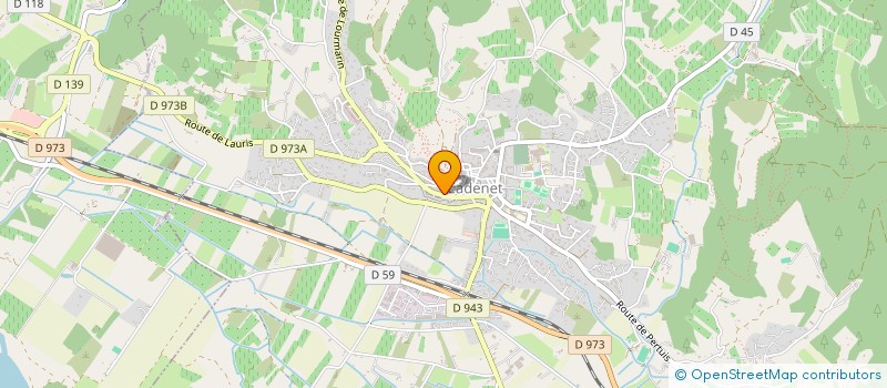 localisation de l'entreprise MONSIEUR PATRICK RIEUX  CADENET