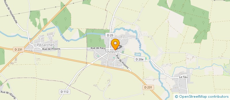 localisation de l'entreprise MONSIEUR PATRICK RIGAULT  TOUQUIN