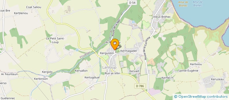 localisation de l'entreprise MONSIEUR PATRICK RIGAULT  LANLOUP