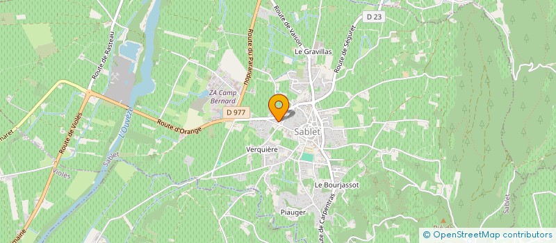 localisation de l'entreprise MONSIEUR PATRICK RIPERT à SABLET