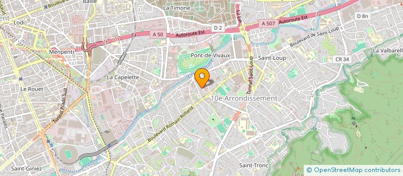 localisation de l'entreprise MONSIEUR PATRICK RIQUELME à MARSEILLE
