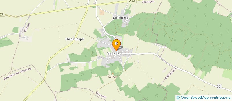 localisation de l'entreprise MONSIEUR PATRICK RIVIERE à VIDELLES