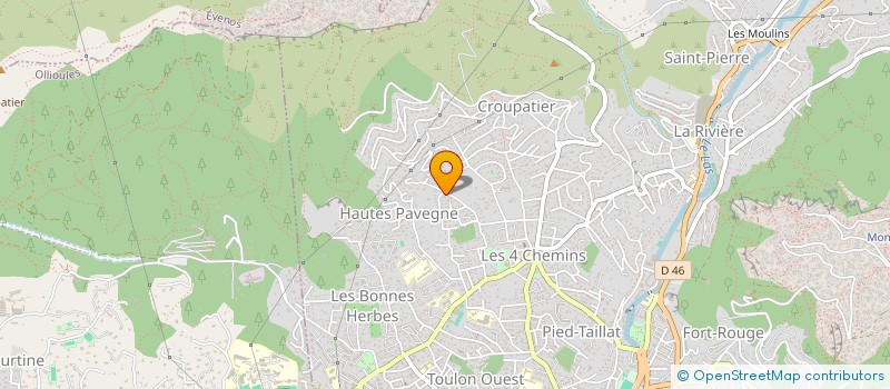 localisation de l'entreprise MONSIEUR PATRICK RIVIERE à TOULON