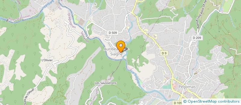 localisation de l'entreprise MONSIEUR PATRICK ROBERT  AURIBEAU-SUR-SIAGNE