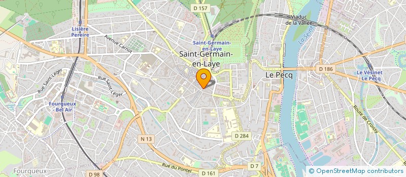 localisation de l'entreprise MONSIEUR PATRICK ROBERT  SAINT-GERMAIN-EN-LAYE