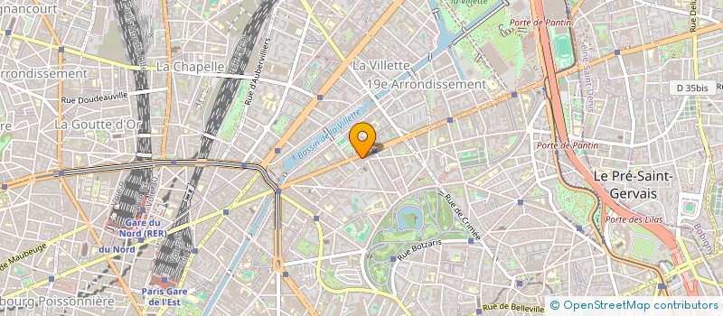 localisation de l'entreprise MONSIEUR PATRICK ROBIN  PARIS