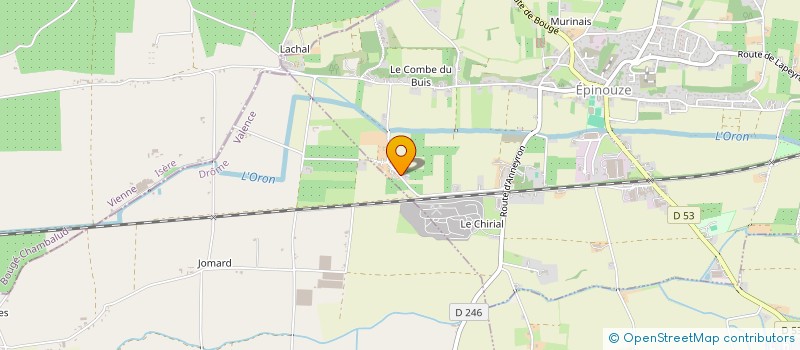 localisation de l'entreprise MONSIEUR PATRICK ROBIN  EPINOUZE