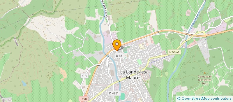 localisation de l'entreprise MONSIEUR PATRICK ROBIN à LA LONDE-LES-MAURES
